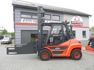 wózek widłowy diesel Linde H60D-03 Stabau bale gripper